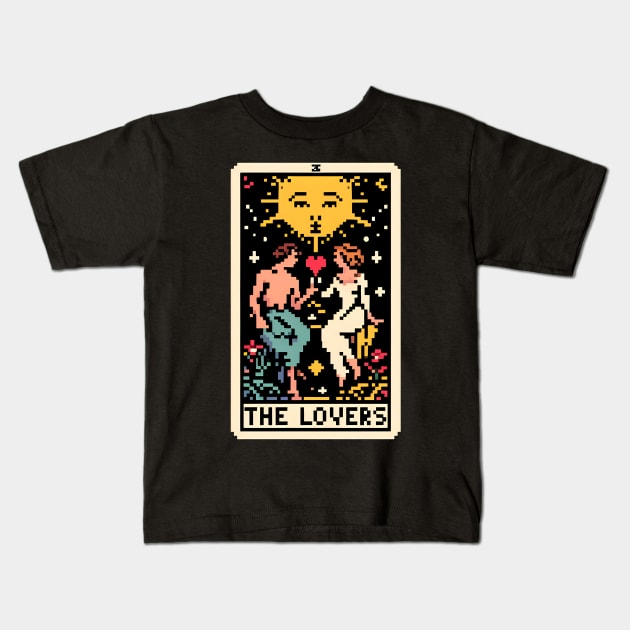 tarot deck Kids T-Shirt by vaporgraphic